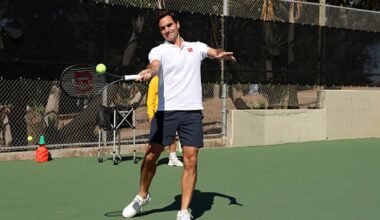 Federer apunta a los directores de los torneos: "Prefieren tener a Sinner y Alcaraz en la final, porque funciona para el tenis". Foto: Gettyimages