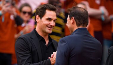 Federer, sobre su circuito con Nadal: "Ambos estamos muy interesados en seguir hablando sobre ello". Foto: Gettyimages