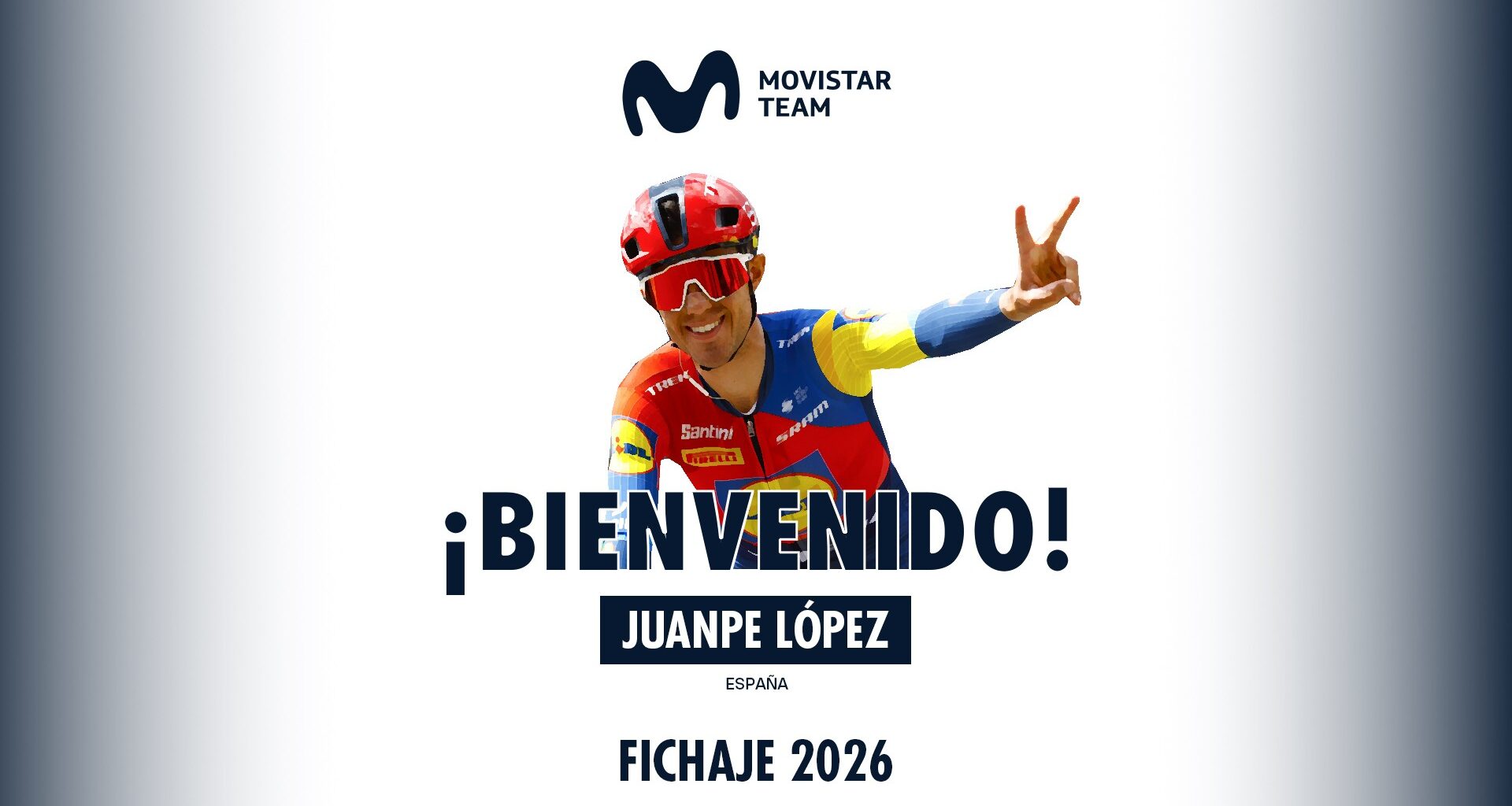 Juanpe López ficha por Movistar Team hasta 2027