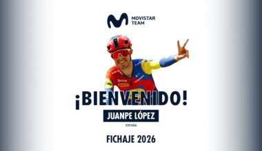 Juanpe López ficha por Movistar Team hasta 2027