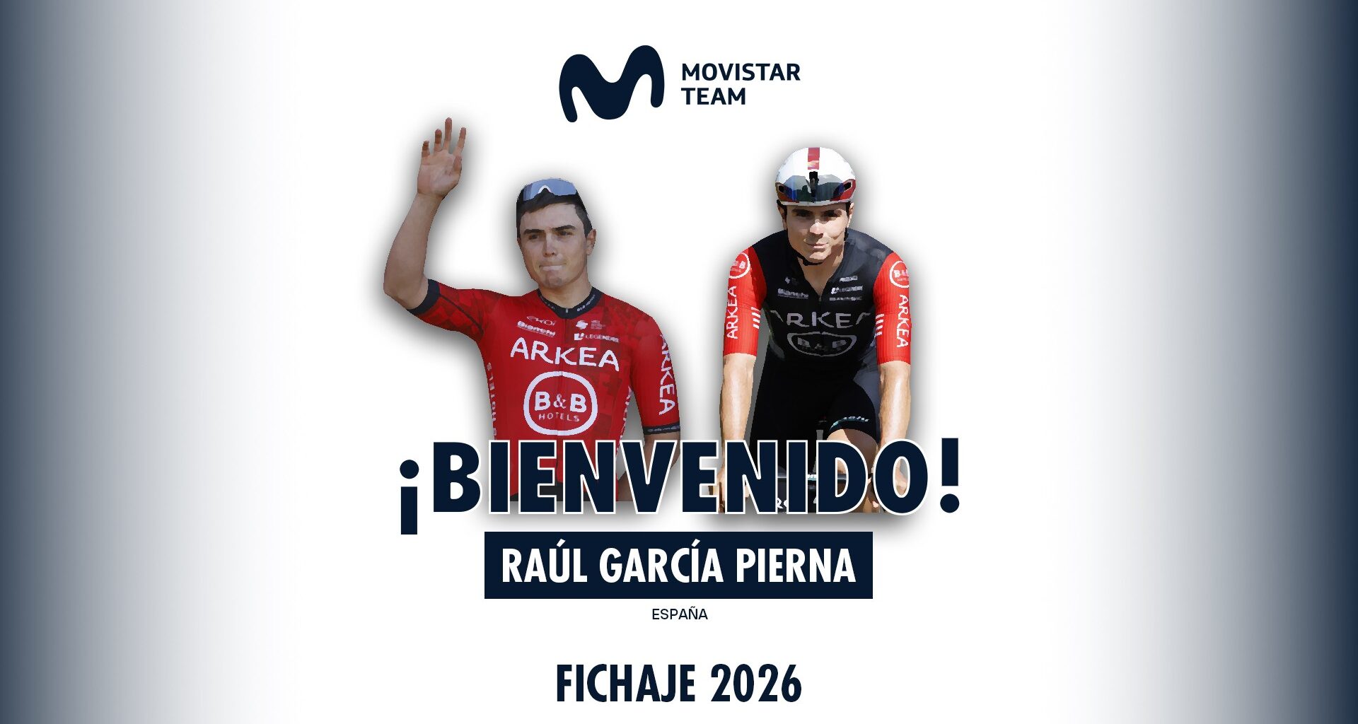 Raúl García Pierna ficha por Movistar Team hasta 2028