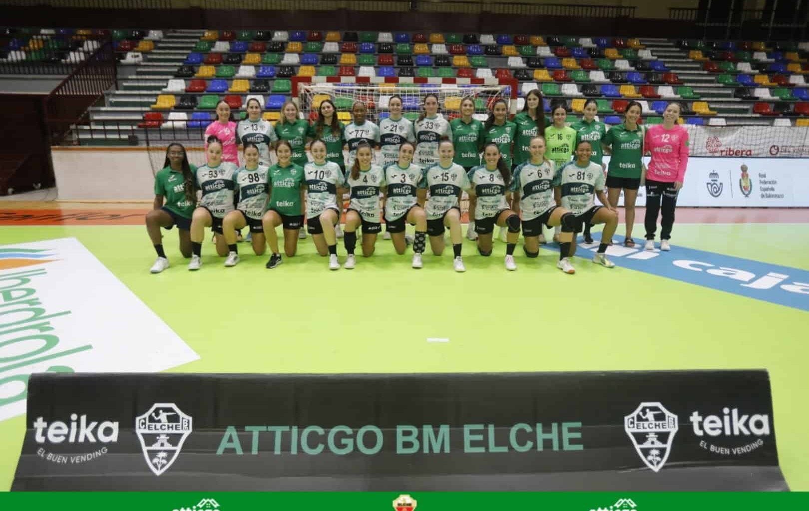 El Bera Bera se repone de un mal arranque en Atticgo Balonmano Elche(20-26)