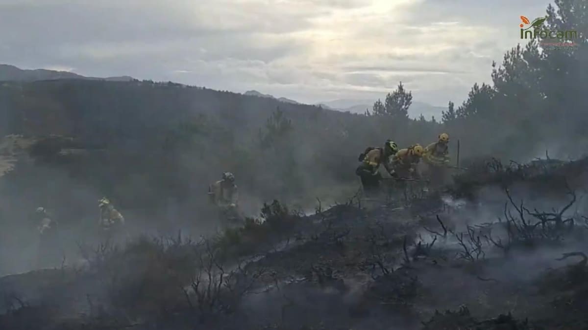 Incendio Peñalba de la Sierra