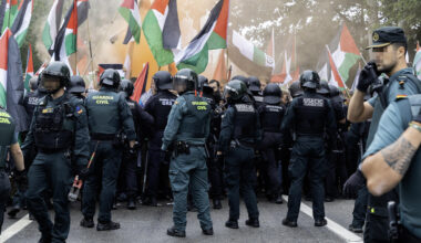 Neutralizan la etapa 16 de La Vuelta a 8 km del final por las protestas por Gaza
