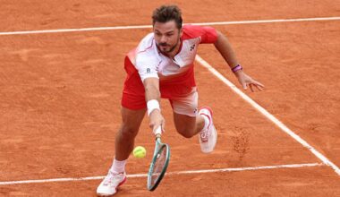 Challenger Rennes 2025. Gaston termina con el sueño de Wawrinka de levantar un título más. Foto: Gettyimages