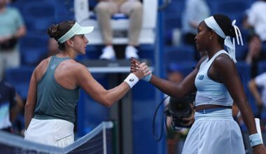 Gauff, sobre su polémica con Bencic: "No me gusta tener enfrentamientos en la pista, pero no me gustó su comentario hacia mi equipo". Foto: Gettyimages