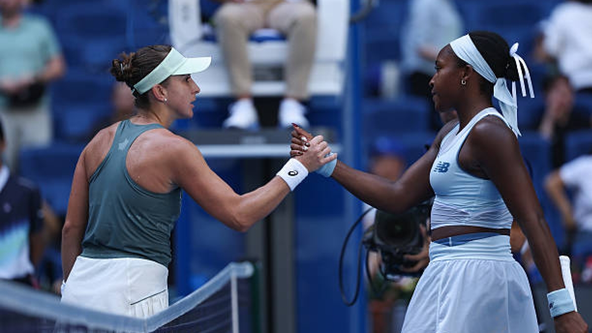 Gauff, sobre su polémica con Bencic: "No me gusta tener enfrentamientos en la pista, pero no me gustó su comentario hacia mi equipo". Foto: Gettyimages