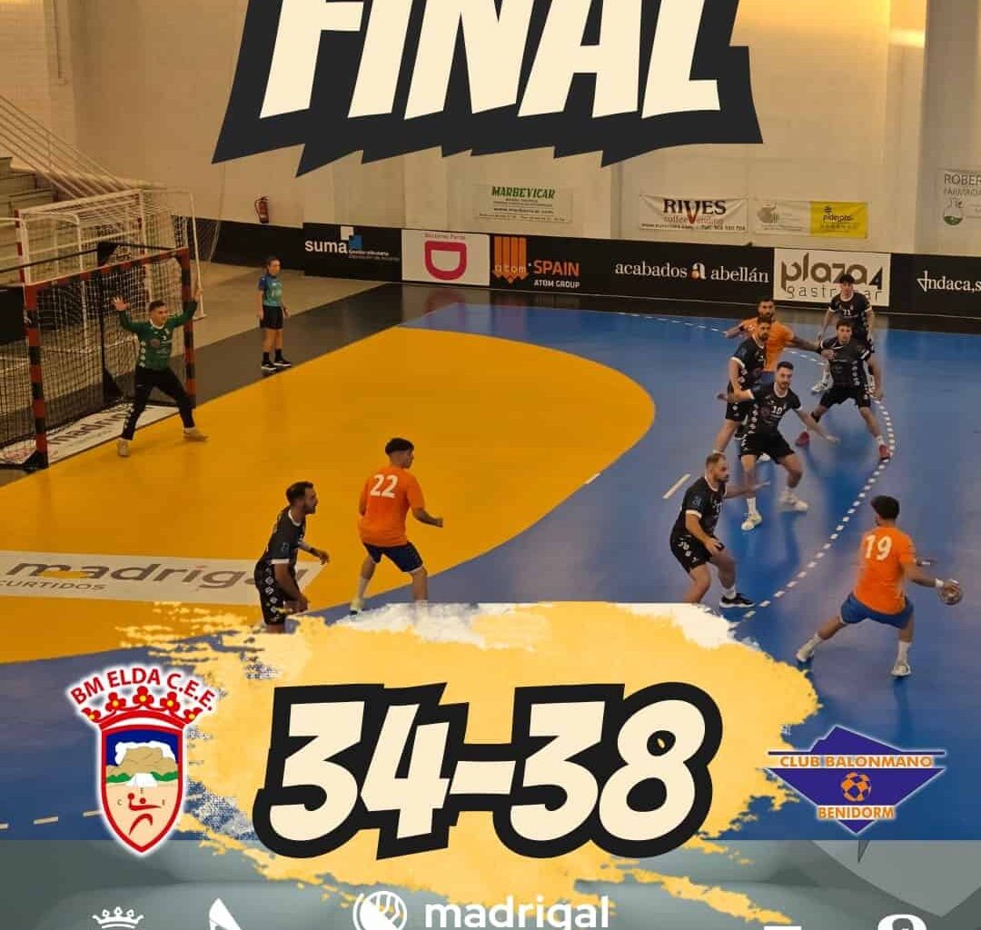Elda CEE bregó para poner en apuros a Benidorm (34-38)