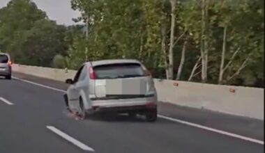 Conduce borracha y sin dos ruedas durante 14 kilómetros con su coche: la Guardia Civil explica lo sucedido