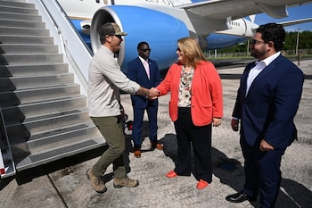 La gobernadora de Puerto Rico,