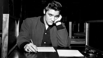 Elvis Presley en junio de
