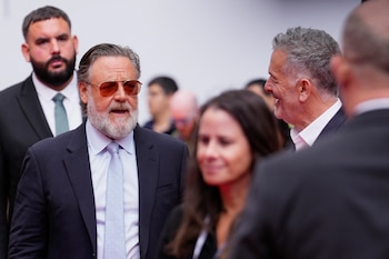 Russell Crowe en el Festival