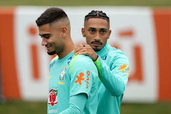 Raphinha jugó contra Chile y