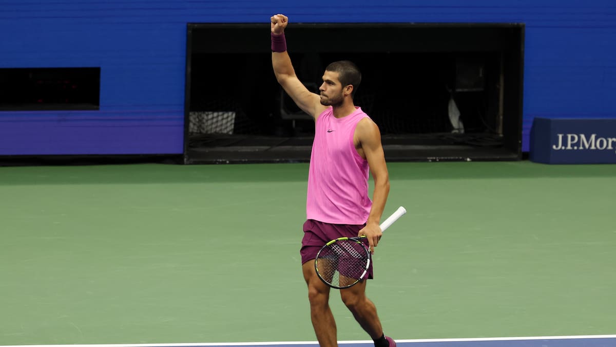 "Te estoy viendo más que a mi familia": Alcaraz bromea con Sinner después de vencerle en la final del US Open | Tenis