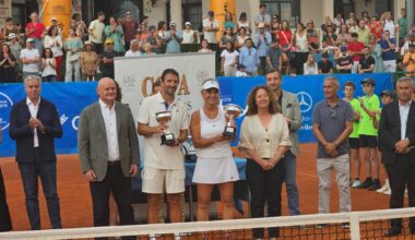 David Ferrer y Anabel Medina levantan la Copa Leyendas en una tarde mágica en Albacete
