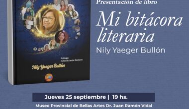 Presentación del libro Mi bitácora literaria