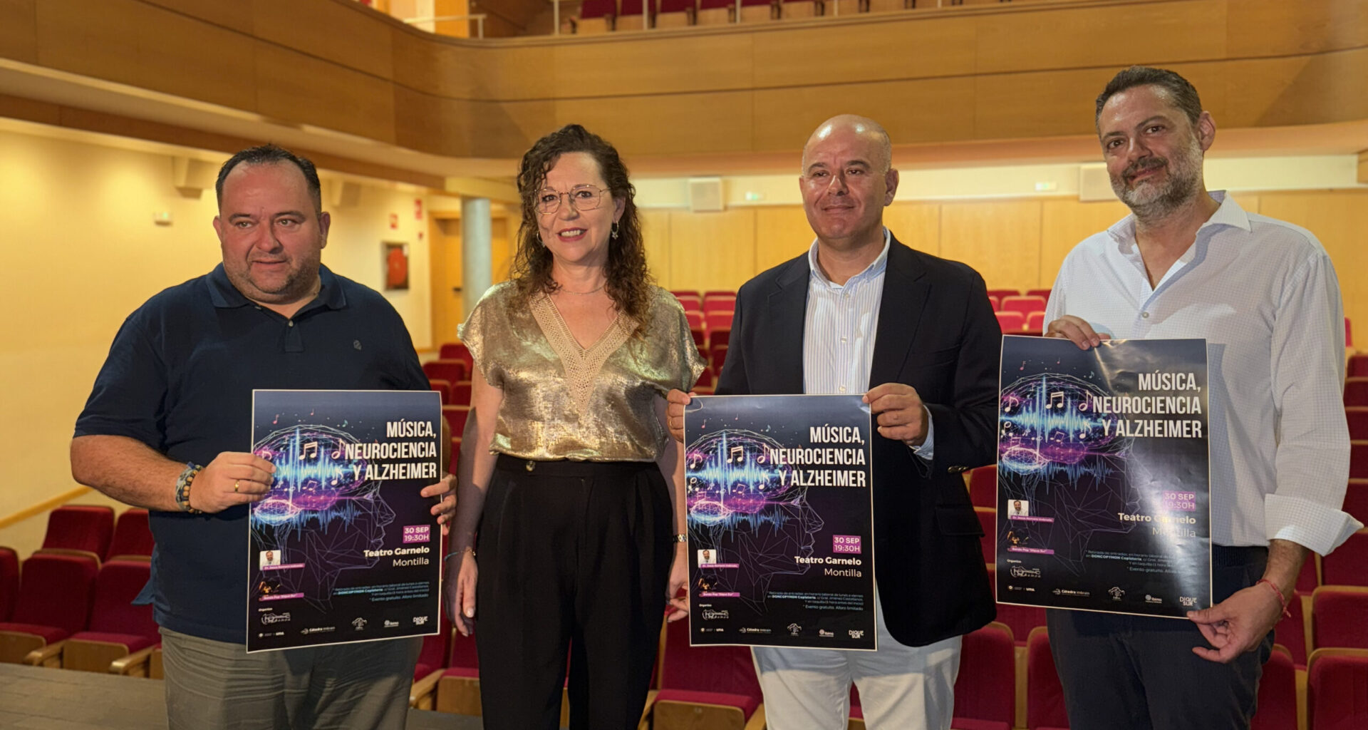 Montilla será escenario de “Sinfonía del Cerebro: Música, Neurociencia y Alzheimer” en el Teatro Garnelo