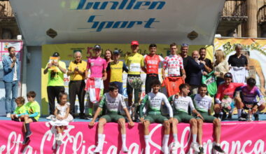 Pódium Vuelta Salamanca