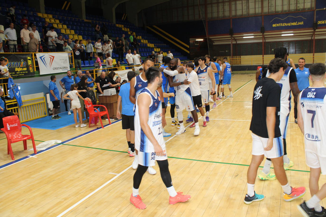 Béjar disfruta con el baloncesto