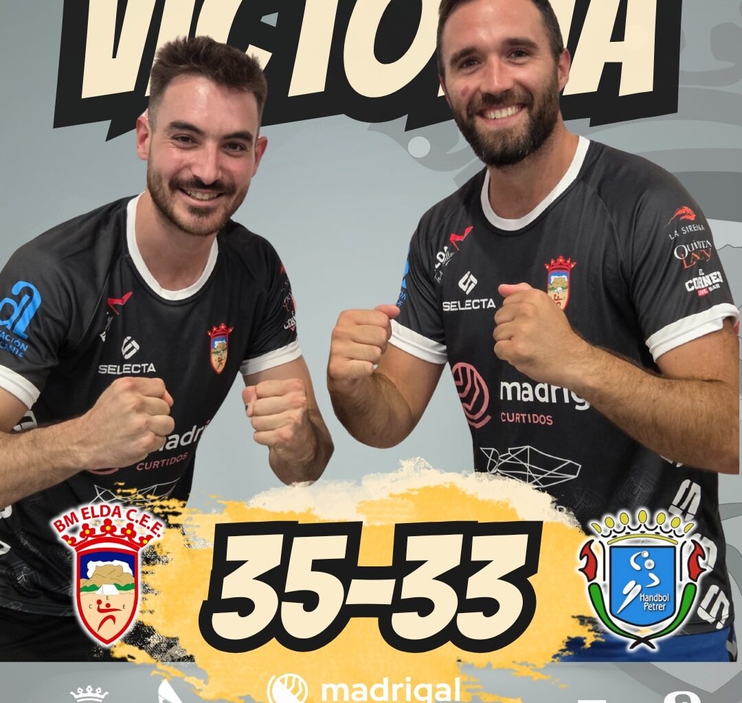 El Elda CEE se impone en un intenso duelo a Petrer (35-33)