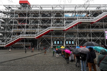Fotografía del Centro Georges Pompidou