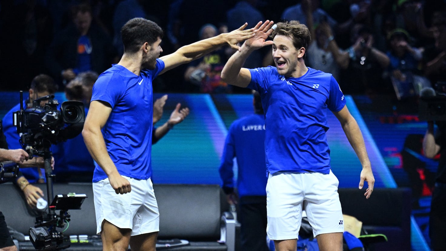 Laver Cup, en directo: resultados y partidos de hoy | Alcaraz/Ruud - Michelsen/Opelka, en vivo - Diario AS