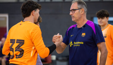 Svensson arranca su colaboración en la base con un entrenamiento con todos los porteros