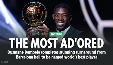 Dembélé, redimido: “Del infierno del Barça al Balón de Oro”