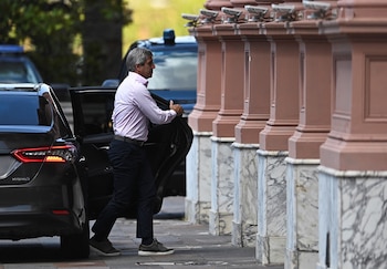 Argentina's Ecomomy Minister Luis Caputo