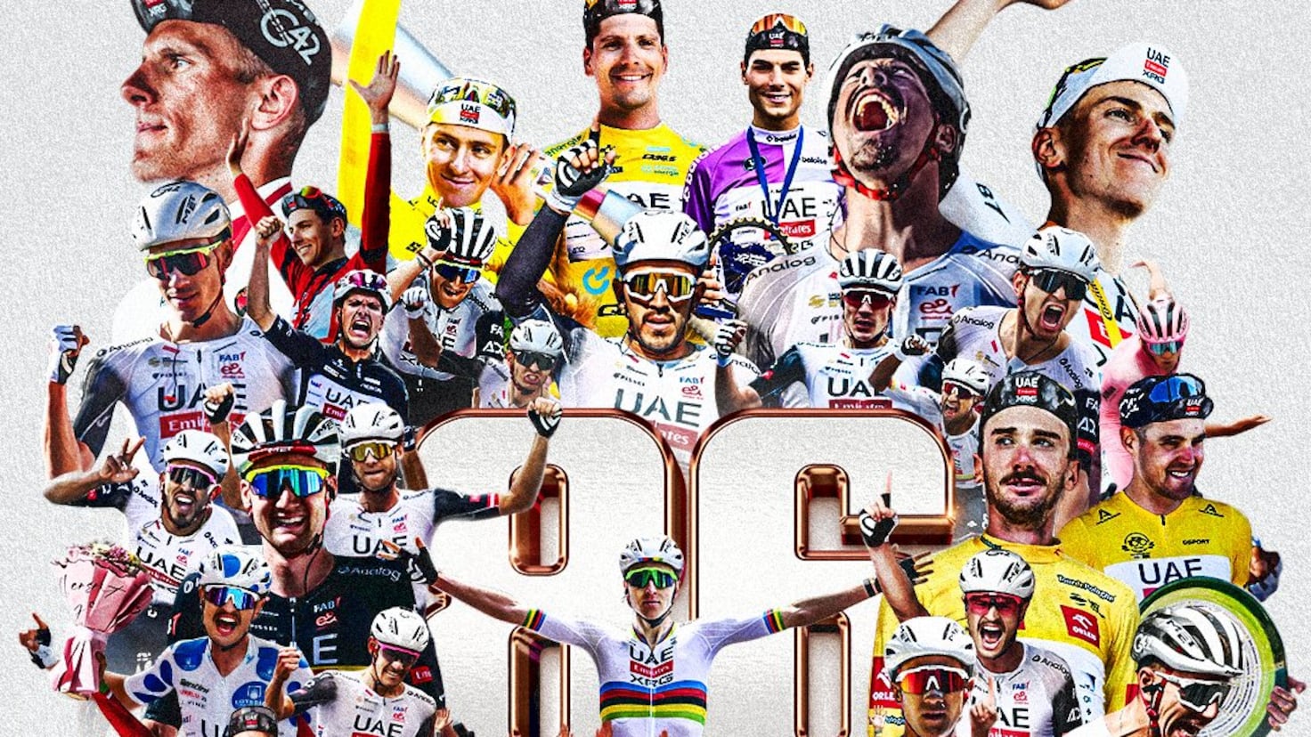 El UAE alcanza lo imposible: récord de 86 triunfos en una temporada