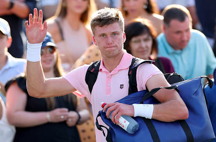 Jenson Brooksby durante el US Open 2025. Fuente: Getty