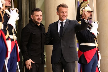 El presidente francés Emmanuel Macron