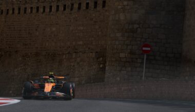 F1 | Libres 1 en Bakú: Pocas vueltas y mucho McLaren