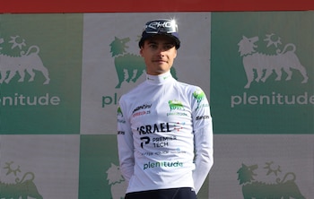 Matthew Riccitello en el podio