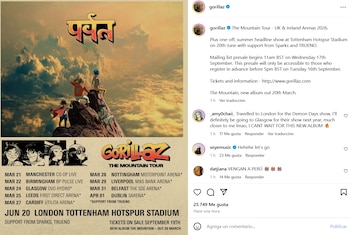 También publicaron fechas para de