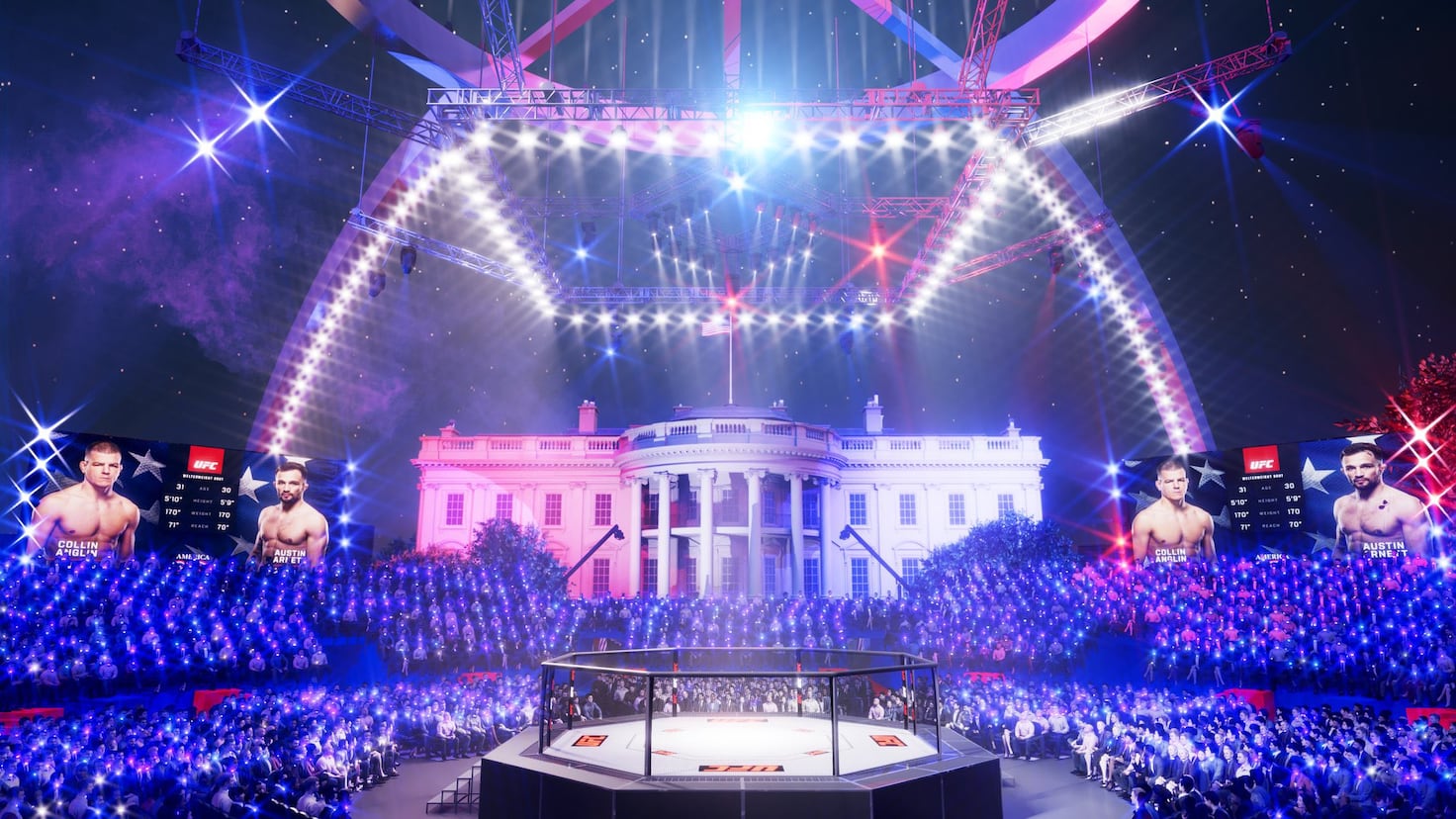 La Casa Blanca se alista para la UFC