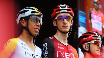 Egan Bernal se destacó como