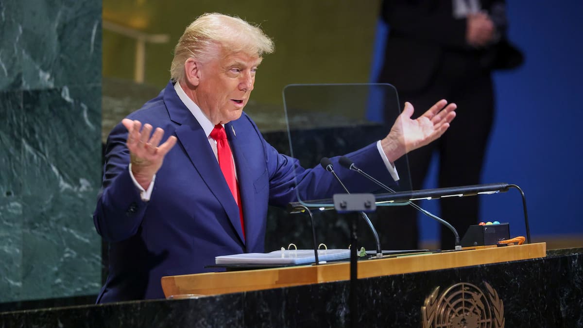 Trump presume de haber frenado "siete guerras" sin la ayuda de la ONU y cree que reconocer a Palestina es "premiar a Hamás" | Internacional