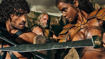 Spartacus House of Ashur serie televisión Achillia personaje gladiadora