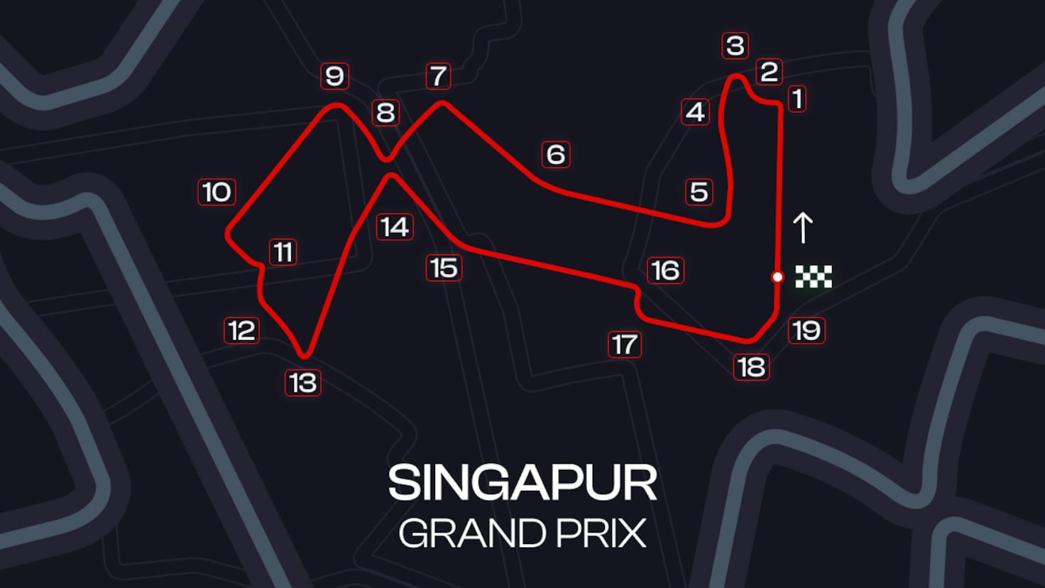 GP de Singapur de F1: TV, horarios y dónde ver las carreras en Marina Bay en directo online