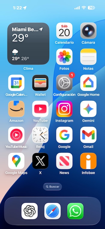 La nueva personalización de iOS