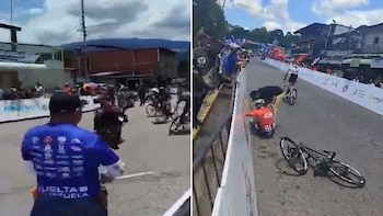 Un policía causó un accidente