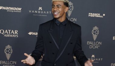 Las joyas de Lamine Yamal para asistir a la gala del Balón de Oro 2025