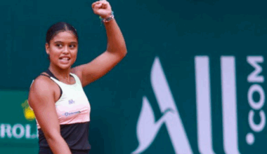 Nauhany Vitoria Leme Da Silva, primera jugadora nacida en 2010 que gana un partido oficial. Fuente: WTA