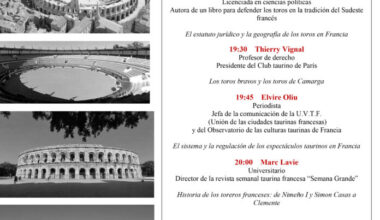 ‘Los toros en Francia’, mesa redonda en la Real Maestranza el 25 de septiembre 