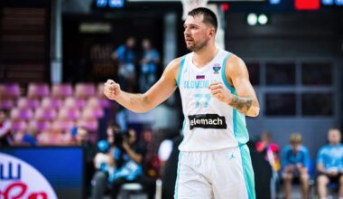Luka Doncic firma el quinto triple-doble de la historia del Eurobasket