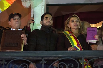 Imagen de archivo: Jeanine Añez