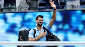 El tenista serbio Novak Djokovic