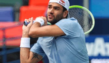 Matteo Berrettini anuncia su torneo de regreso. Fuente: Getty