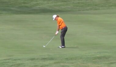 Miguel Ángel Jiménez firmó su segundo eagle en el 12 con un golpe magistral en Sioux Falls